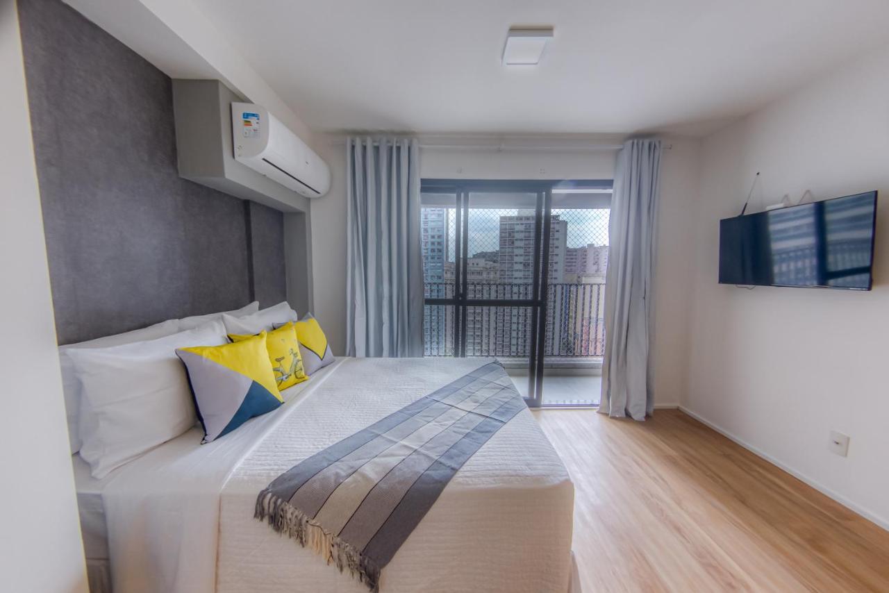 360 Suites Aurora Republica - Apartamentos Mobiliados São Paulo Buitenkant foto