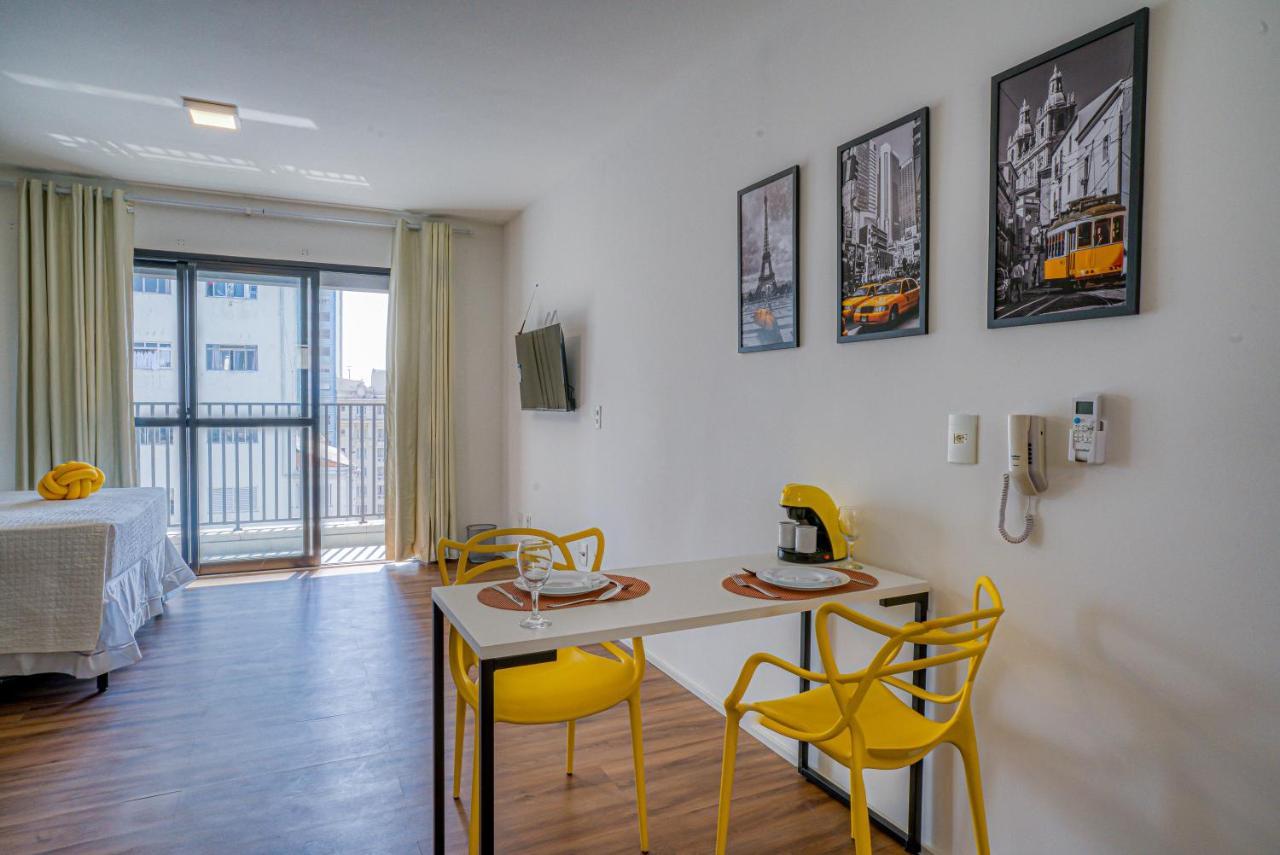 360 Suites Aurora Republica - Apartamentos Mobiliados São Paulo Buitenkant foto