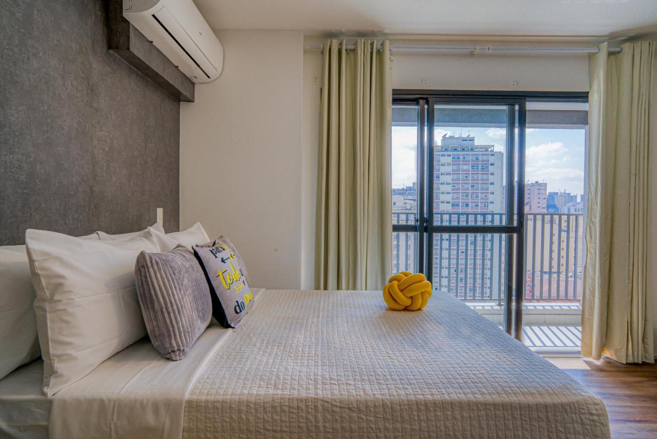 360 Suites Aurora Republica - Apartamentos Mobiliados São Paulo Buitenkant foto